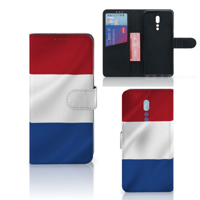 OPPO Reno Z Bookstyle Case Nederlandse Vlag