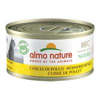 Almo Nature HFC Natural kattenvoer kippenbout 70g - thumbnail