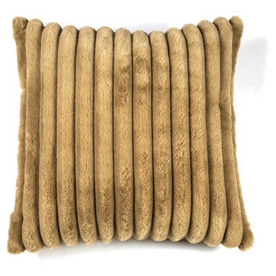 By-Boo Kussen 'Wuzzy' 50 x 50cm, kleur Goud By-Boo Kussen 'Wuzzy' 50 x 50cm, kleur Goud