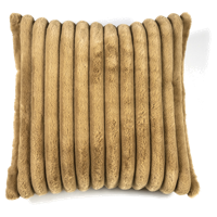 By-Boo Kussen 'Wuzzy' 50 x 50cm, kleur Goud - thumbnail