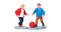 Lemax playground pals s/2 kerstdorp figuur type 2 2017 - thumbnail