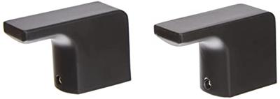 Handdoekhaak 2PCS Sapho Pirenei 2x5.3 cm Mat Zwart Sapho