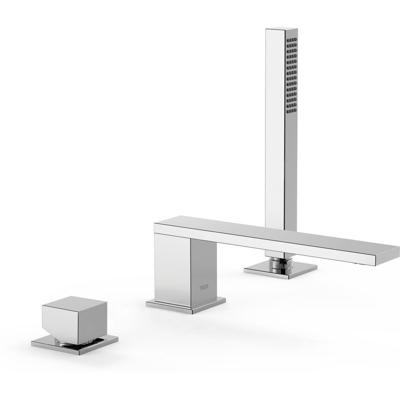 Tres Cuadro Badmengkraan voor randset met handdouche Chroom 00616106