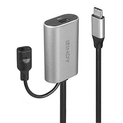 LINDY USB-kabel USB 3.2 Gen1 (USB 3.0 / USB 3.1 Gen1) USB-C stekker, USB-C bus 5.00 m Zwart 43271