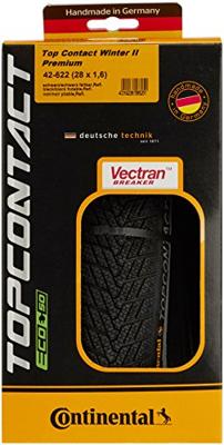Continental top contact - trekkingfiets buitenband 28x1.6 zwart - thumbnail