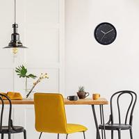 Wandklok 30 cm - Geruisloos - Aluminium - "Berlijn" - thumbnail