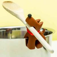 Buddy lepelhouder en stoom releaser - Bruin - thumbnail