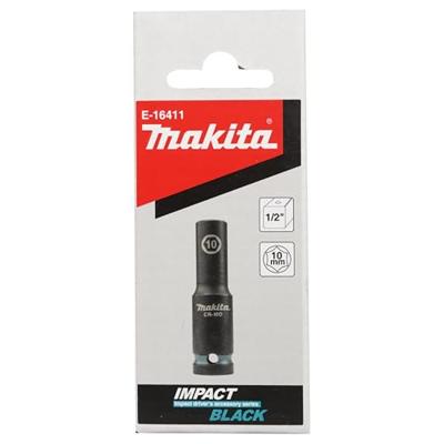 Makita E-16411 Impact Black Krachtdop 1/2" lang | 10 mm - thumbnail