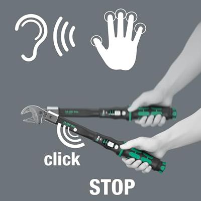 Wera Click-Torque X 7 draaimomentsleutel voor insteekgereedschappen, 10-100 Nm, 14x18 x 10-100 Nm - 05075657001 - thumbnail