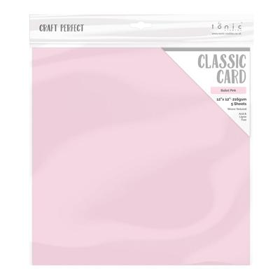 Craft Perfect By Tonic Studios Craft perfect • klassieke kaart 30,5x30,5cm 5pcs ballet pink