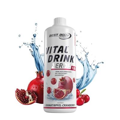 Low Carb Vital Drink 1000ml Pomegranate Cranberry - thumbnail