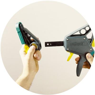 Wolfcraft Eénhandklem | EHZ PRO | 100/150mm | 1 stuk - 3030000