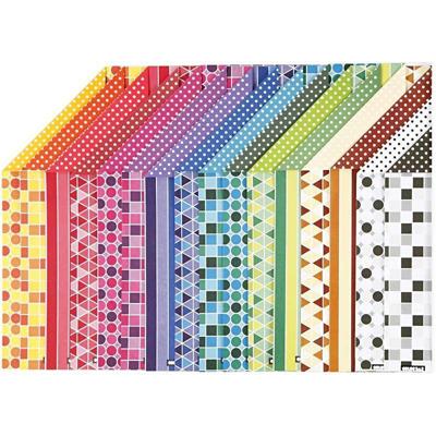 Creativ Company Color bar karton, a4, vel 210x297 mm, 250 gr, 16 div vellen/ 1 doos