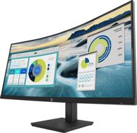 HP P34hc G4 LED-monitor Energielabel G (A - G) 86.4 cm (34 inch) 3440 x 1440 Pixel 21:9 5 ms USB-C, USB-A 3.2 Gen 1, USB-B, DisplayPort, HDMI, Audio-Line-out - thumbnail