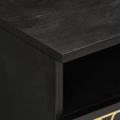 Salontafel 80x54x40 cm massief mangohout