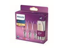 Philips 4,3W - E14 - 2700K - 470 lumen set van 3 - 929001889759 - thumbnail