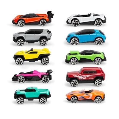 Dickie Toys De-cast Vehicles 10 stuks Kant-en-klaar model Personenauto (model) Dickie Toys De-cast Vehicles 10 stuks Kant-en-klaar model Personenauto (model)