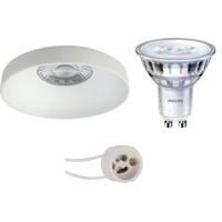 Philips - Led Spot Set - Sceneswitch 827 36d - Pragmi Vrito Pro - Gu10 Fitting - Dimbaar - Inbouw Rond - Mat Wit - - thumbnail