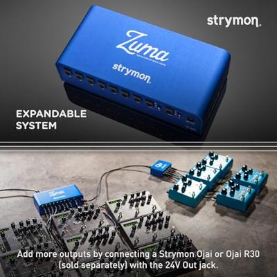 Strymon Zuma power supply voor effectpedalen