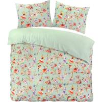 Papillon Nora Dekbedovertrek Groen-Lits-jumeaux (240 x 200/220 cm) - thumbnail
