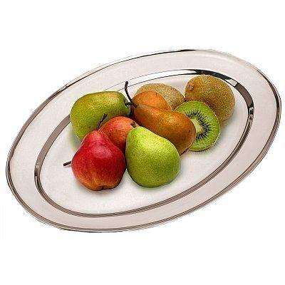 Excellent Houseware Schaal Ovaal 40x26 cm RVS