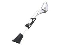 Simson standaard king verstelbaar brede plaat zilver - thumbnail