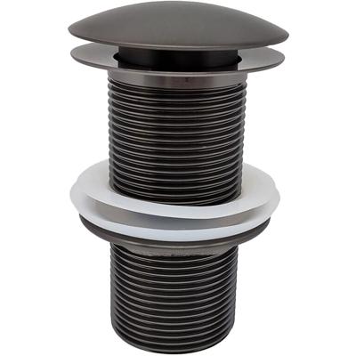 Wiesbaden Caral Verlengde Clickwaste Afvoerplug 5/4 Inch - Gunmetal