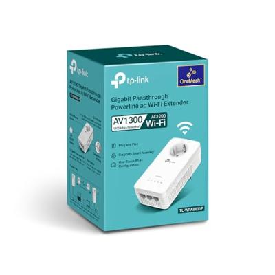 TP-Link TL-WPA8631P AV1300 Gigabit Passthrough Powerline ac Wi-Fi Extender Powerline Wit - thumbnail