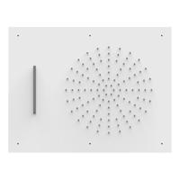 Hoofddouche Tres Plafond met Waterval 50x65 cm Mat Wit Tres - thumbnail