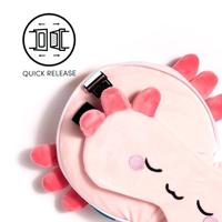 Relaxeazzz Adoramals Maddie de Axolotl Reiskussen & Slaapmasker - thumbnail