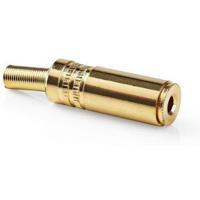 Jack-stereoconnector | 3,5 mm female | 25 stuks | Goud - thumbnail