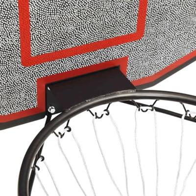 VidaXL Basketbalbord 71x45x2 cm polyetheen zwart