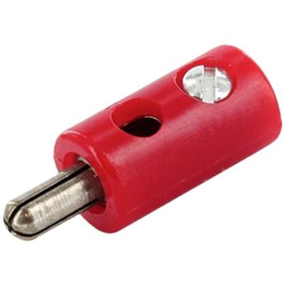 econ connect HOS25RT Miniatuur-banaanstekker Stekker Stift-Ø: 2.60 mm 1 stuk(s) Bulk