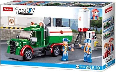 Sluban Tank Truck bouwstenen set (M38-B0878)