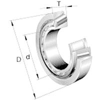 UBC Bearing LM11749/LM11710 Kegellager Boordiameter 17.462 mm Buitendiameter 39.878 mm Toerental (max.) 9500 omw/min - thumbnail