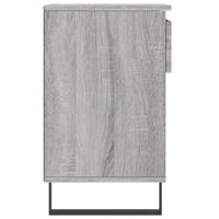 Schoenenkast 102x36x60 cm bewerkt hout sonoma grijs - thumbnail