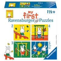 Ravensburger Mijn eerste puzzels nijntje puzzelset - 2 + 3 + 4 + 5 stukjes - thumbnail