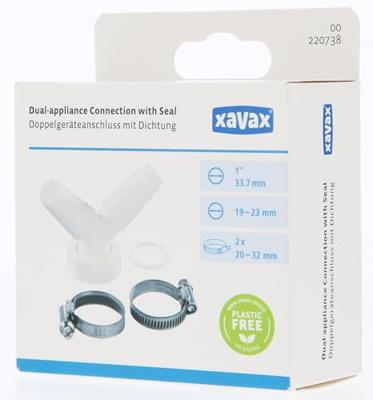 Xavax Y-Connector voor Afvoerslangen met Dichting 1'' Xavax Y-Connector voor Afvoerslangen met Dichting 1''