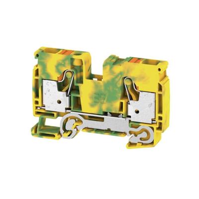 Weidmüller 2490440000 Aardingsklem 10 mm Spanveer Groen, Geel 25 stuk(s)