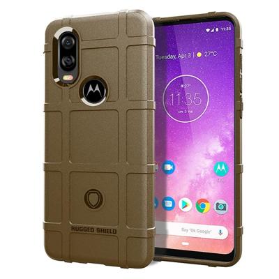 Volledige dekking schokbestendig TPU Case voor Motorola MOTO P50 (bruin) Volledige dekking schokbestendig TPU Case voor Motorola MOTO P50 (bruin)