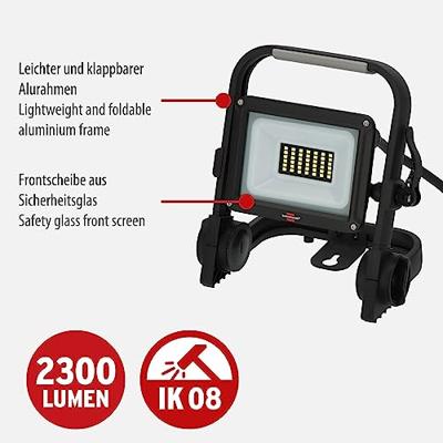 Brennenstuhl 1171250243 Mobiele Led Bouwlamp Jaro 3060 M / Led Noodverlichting Voor Buiten 20w (werklamp Met 2m Kabel En Quick Release, Led Schijnwerper Ip65, 2300lm) Brennenstuhl 1171250243 Mobiele Led Bouwlamp Jaro 3060 M / Led Noodverlichting Voor Buiten 20w (werklamp Met 2m Kabel En Quick Release, Led Schijnwerper Ip65, 2300lm)