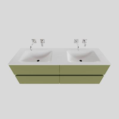 Geberit UP100 Toiletset Compleet | Inbouwreservoir | Salenzi Civita Mat Taupe met drukplaat