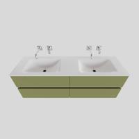 Geberit UP100 Toiletset Compleet | Inbouwreservoir | Salenzi Civita Mat Taupe met drukplaat - thumbnail