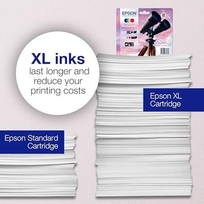 Compatibele inktcartridge Epson C13T02V64010 14,5 ml Zwart Multicolour Zwart/Cyaan/Magenta/Geel