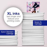 Compatibele inktcartridge Epson C13T02V64010 14,5 ml Zwart Multicolour Zwart/Cyaan/Magenta/Geel - thumbnail