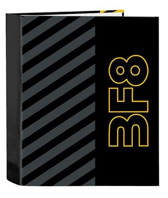 Ringmap BlackFit8 Zone Zwart A4 27 x 33 x 6 cm