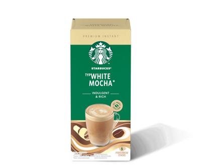 Starbucks® White Mocha Oploskoffie Sticks 5 Stuks bij Jumbo