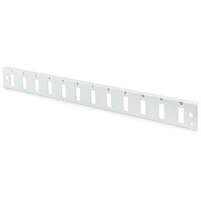 Digitus DN-96201-QL Patchbox-scherm 12 poorten Zonder connectoren 1 HE Digitus DN-96201-QL Patchbox-scherm 12 poorten Zonder connectoren 1 HE