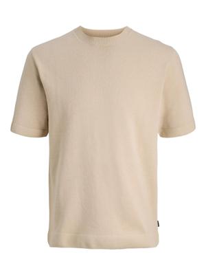 Jack & Jones Jprblamilano Spring Knit Crew Neck Ss Trui Korte Mouw 4941195 Ancient Scroll