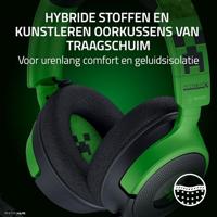 Razer Kraken V4 X Minecraft Editie Bedraad Groen - thumbnail
